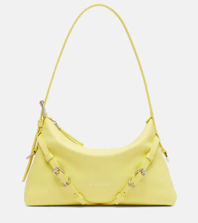 Givenchy Voyou Mini Leather Shoulder Bag In Yellow