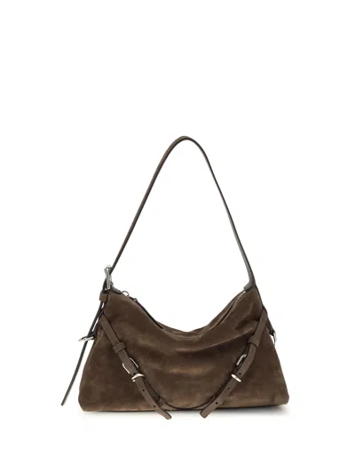 Givenchy Voyou Mini Shoulder Bag In Brown