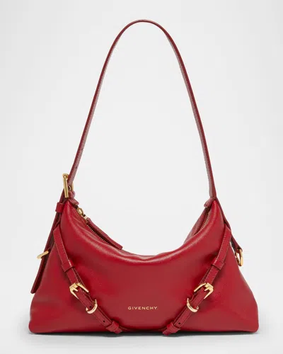 GIVENCHY VOYOU MINI SHOULDER BAG IN SHINY LEATHER