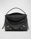 Givenchy Voyou Nano Bag In Leather In Black