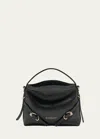 Givenchy Voyou Nano Bag In Leather In Black