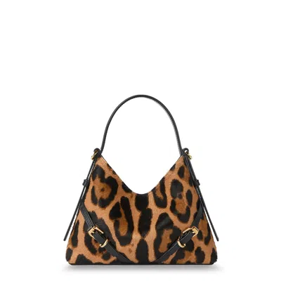Givenchy Voyou Nano Bag Pony Skin Crossbody Bag With Animal Print In Multi