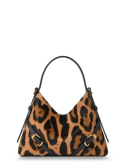 Givenchy Voyou Nano Bag Pony Skin Crossbody Bag With Animal Print In Multi