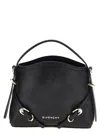 Givenchy Voyou Nano Grained-leather Top Handle Bag In Black