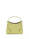 Givenchy Nano Voyou Bag In Shiny Leather In Yellow