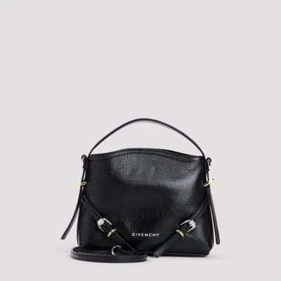 Givenchy Voyou Nano Shoulder Bags In Black