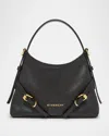 Givenchy Women Voyou Nano Bag In Polished Leather In Black