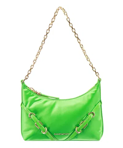 Givenchy Voyou Party Hobo Bag In Green