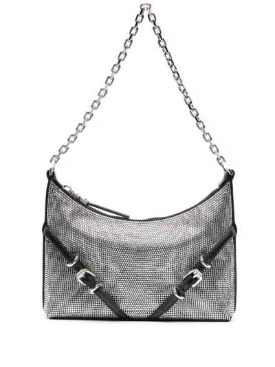 GIVENCHY VOYOU PARTY RHINESTONE-EMBELLISHMENT BAG