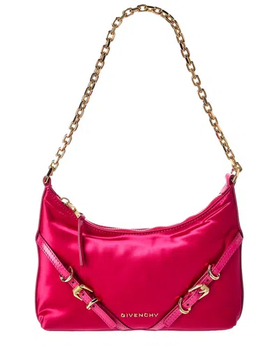 Givenchy Voyou Party Leather Shoulder Bag In Red