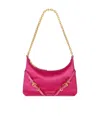 Givenchy Chain Strap Shoulder Bag With Buckle Accents In Pink