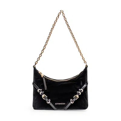 Givenchy Voyou Party Shoulder Bag In Black