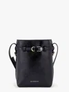 Givenchy Voyou Phone Pouch Bucket Bag In Shiny Tumbled Leather