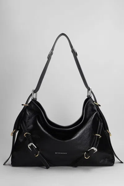 Givenchy Voyou Shoulder Bag In Black