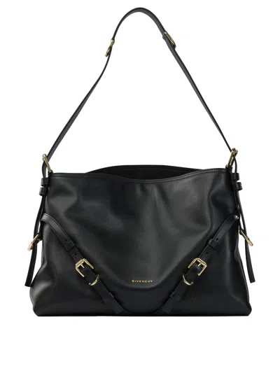 Givenchy Voyou Shoulder Bags Black
