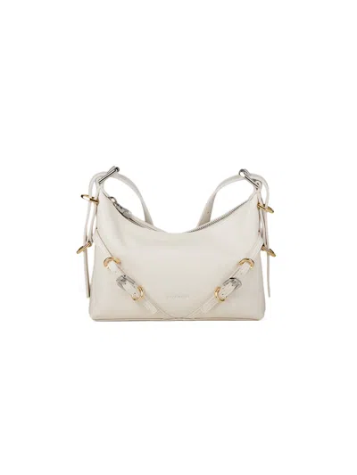 Givenchy Voyou Shoulder Bag In Beige