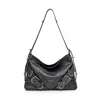 Givenchy Voyou Shoulder Bag In Black
