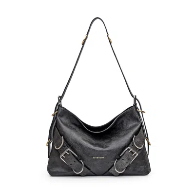 Givenchy Voyou Shoulder Bag In Black