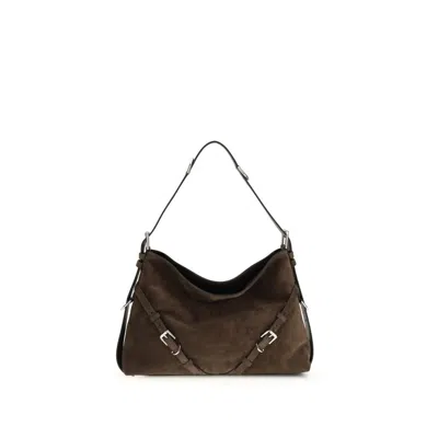 Givenchy Voyou Shoulder Bag In Brown