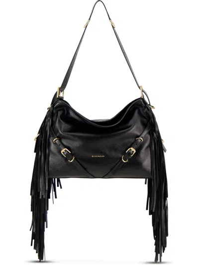 Givenchy Voyou Shoulder Bag In Black