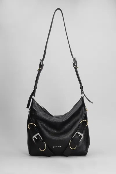 Givenchy Voyou Shoulder Bag In Black Leather