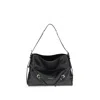 Givenchy Women Voyou Medium Leather Shoulder Bag In Black