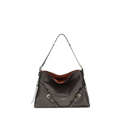 Givenchy Voyou Shoulder Bag Medium In Neutral