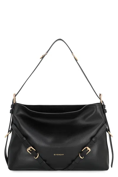 Givenchy Voyou Shoulder Bag Medium In Black