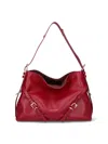 Givenchy Buckle Detail Open Top Shoulder Bag In Red