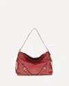 Givenchy Women Voyou Shoulder Bag Medium In Red