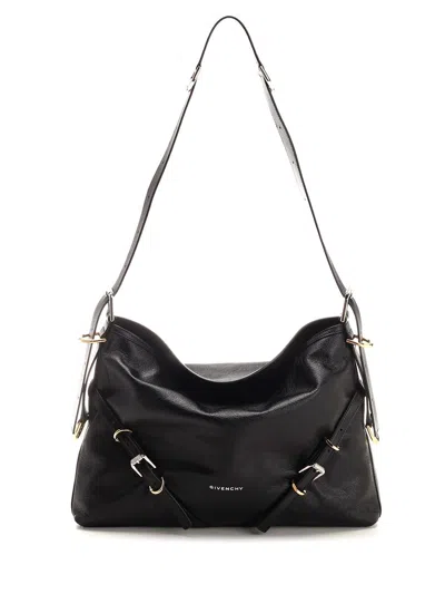 Givenchy Voyou Shoulder Bags Black