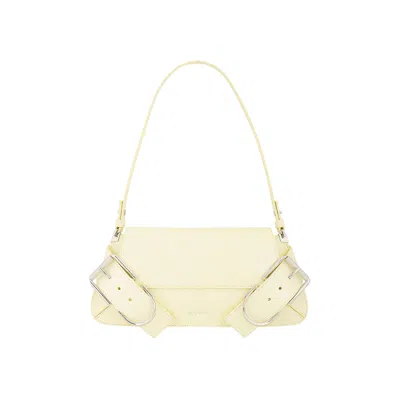 Pre-owned Givenchy Voyou Shoulder Flap Bag 'soft Yellow' | Women's Size Onesize