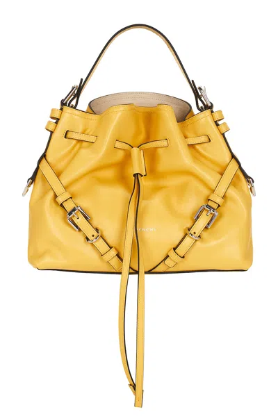 Givenchy Voyou Small Bucket In Yellow