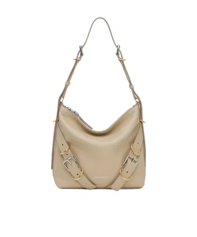 Givenchy Voyou Small Crossbody Bag In Nude
