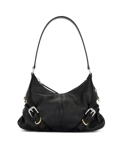 Givenchy Voyou Small Harness Handbag In Nappa In Black