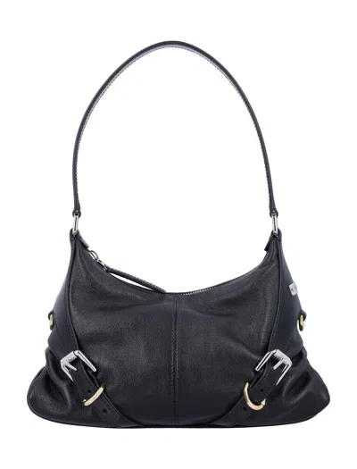 Givenchy Voyou Small Harness Shoulder Bag In Black