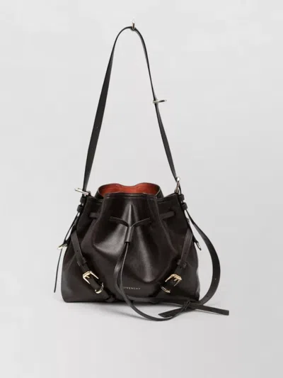 Givenchy Voyou Small Leather Bucket Shoulder Bag