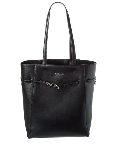 Givenchy Voyou Small Leather Tote In Black