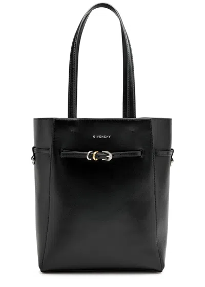 Givenchy Voyou Small Leather Tote In Black
