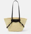 Givenchy Women's Small Voyou Basket Bag In Raffia In Black