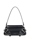 Givenchy Calf Leather Shoulder Bag With Detachable Strap
