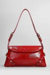 Givenchy Voyou Small Shoulder Bag In Leather In Red
