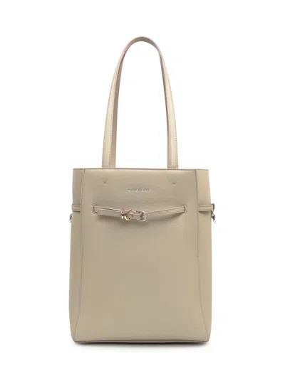 Givenchy Voyou Small Tote Bag In Sand