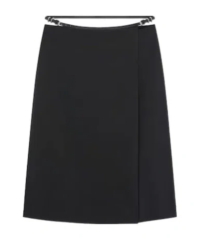 GIVENCHY GIVENCHY VOYOU WRAP SKIRT