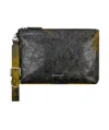 Givenchy Voyou Zipper Clutch In Black