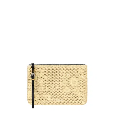 Givenchy Voyou Zipper Clutch In Nude
