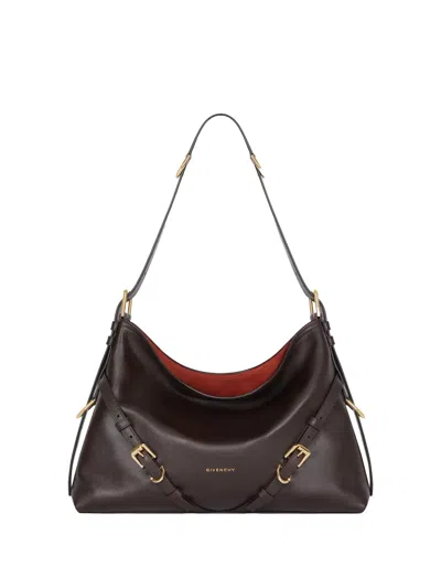 Givenchy Voyou-medium Bag In Brown