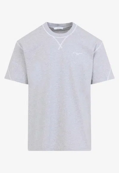 GIVENCHY V-STITCH JERSEY T-SHIRT