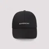 Givenchy Logo Embroidered Baseball Cap In Black