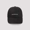Givenchy W Curved Cap In Black